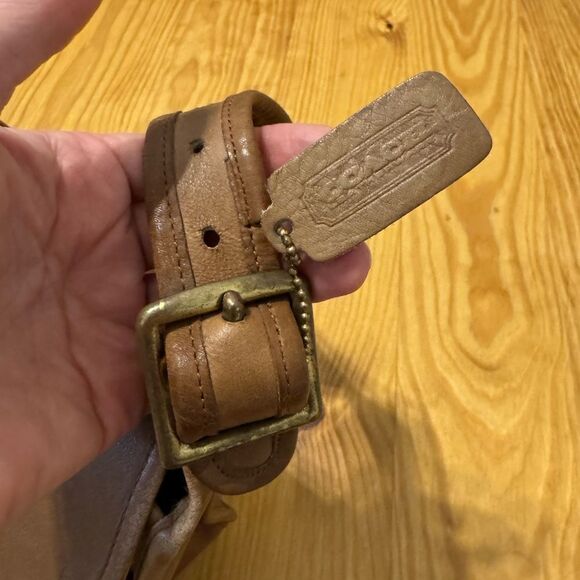 Vintage Coach Musette Leather Messenger Bag Briefcase Laptop Bag 238-5643 - Picture 6 of 16